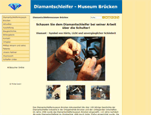 Tablet Screenshot of diamantschleifermuseum.de